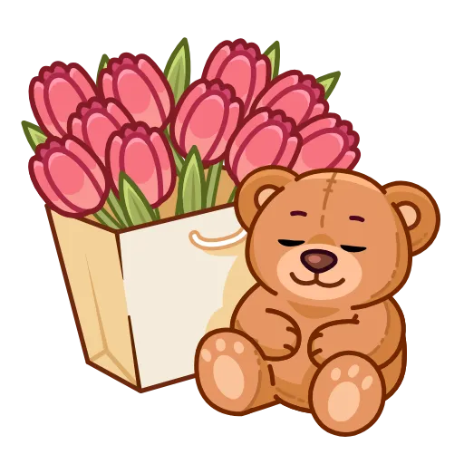 🎁 Эмодзи «Подарки ВК» для Telegram