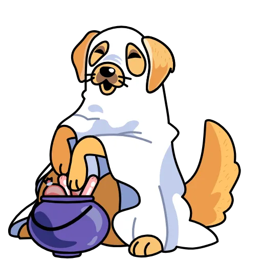 👻 Стикер «Подарки из вк» для Telegram