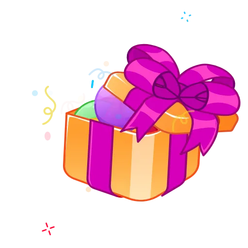 🤩 Стикер «Подарки из вк» для Telegram