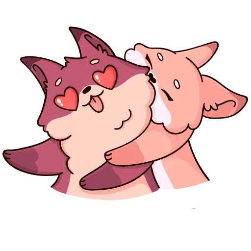 ❤️ Стикер «Hug-Pack» для Telegram