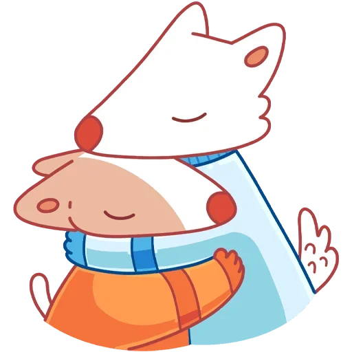 ❤️ Стикер «Hug-Pack» для Telegram