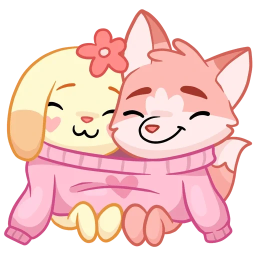 ❤️ Стикер «Hug-Pack» для Telegram