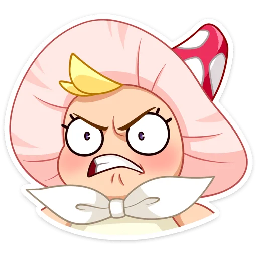 😡 Стикер «Маруся» для Telegram