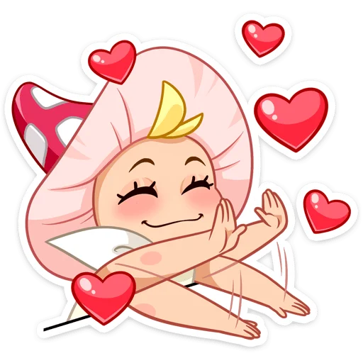 ❤️ Стикер «Маруся» для Telegram