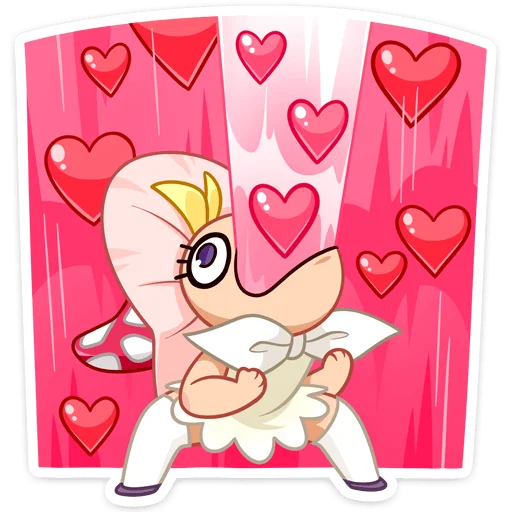 😍 Стикер «Маруся» для Telegram
