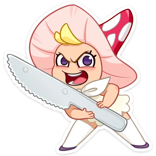 🔪 Стикер «Маруся» для Telegram