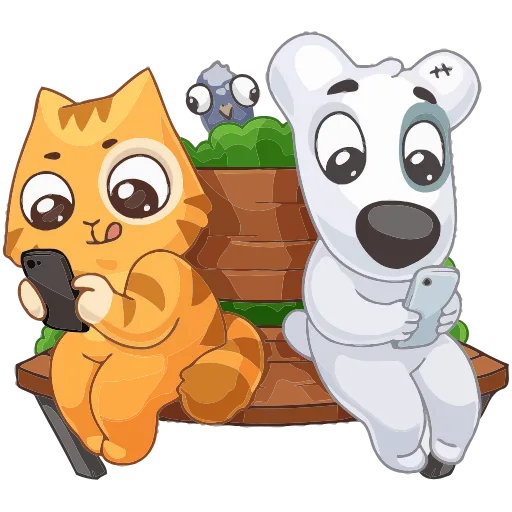 📱 Эмодзи «VK Mobile» для Telegram