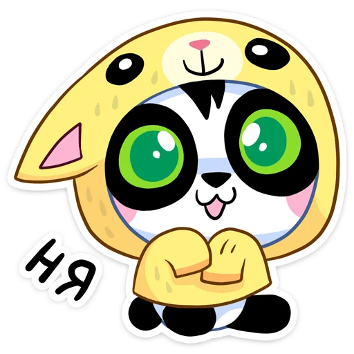 😇 Стикер «Pandic from VK» для Telegram