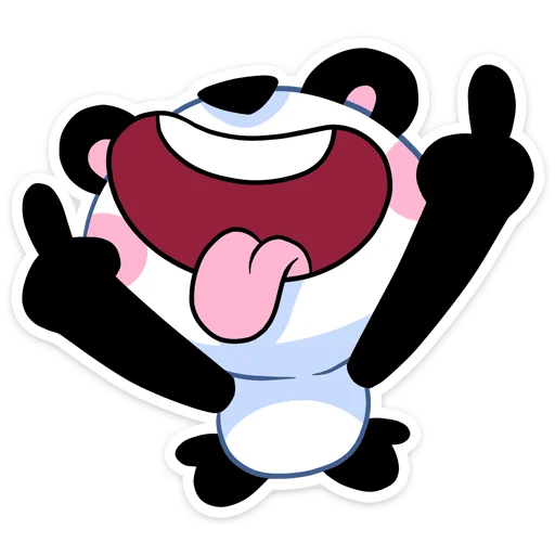 🖕 Стикер «Pandic from VK» для Telegram
