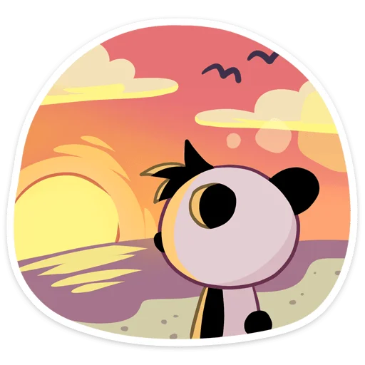 🏖 Стикер «Pandic from VK» для Telegram