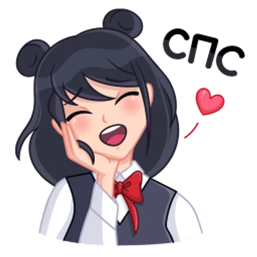 🕷 Стикер «Lily» для Telegram