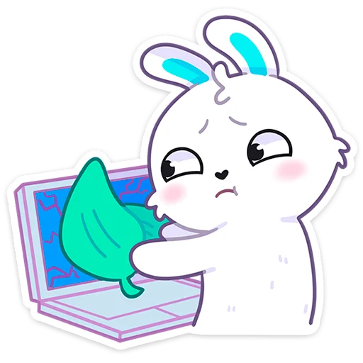 🐰 Стикер «Тестировщик Олег» для Telegram
