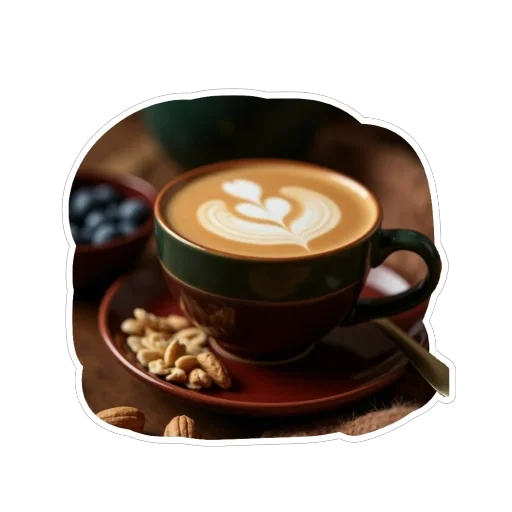 ☕️ Стикер «Вкусно» для Telegram