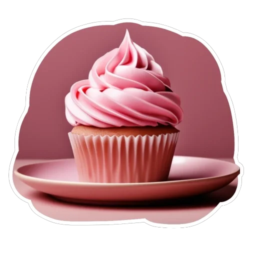 🧁 Стикер «Вкусно» для Telegram