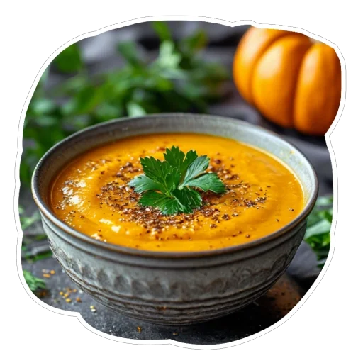 🥘 Стикер «Вкусно» для Telegram