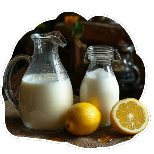 🍋 Стикер «Вкусно» для Telegram