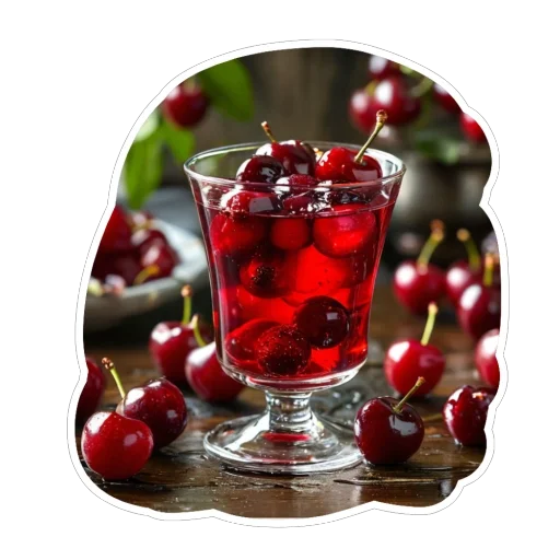 ☕️ Стикер «Вкусно» для Telegram