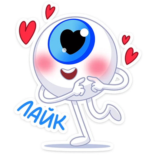 ⭐ Стикер «Глазки» для Telegram