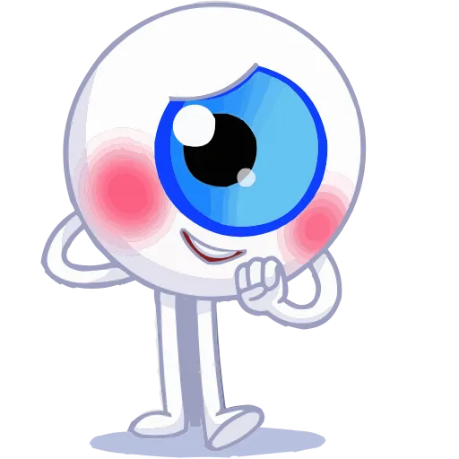 ☺️ Эмодзи «Глазки Без Текста» для Telegram
