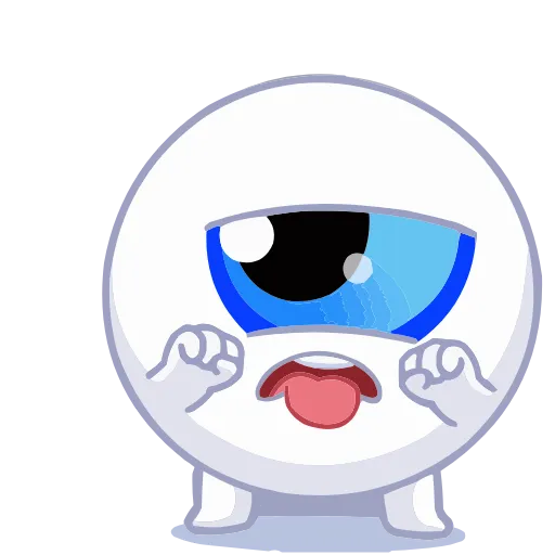 🤢 Эмодзи «Глазки Без Текста» для Telegram