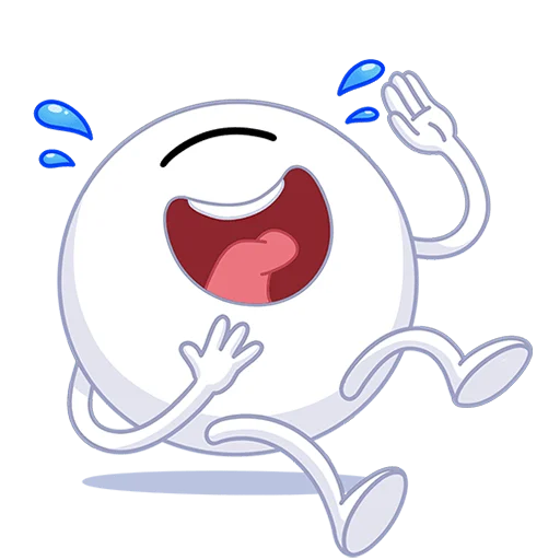 😂 Стикер «Глазки Без Текста» для Telegram