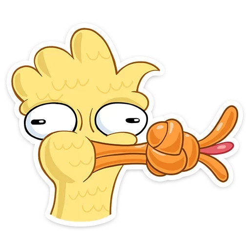 😶 Стикер «Дигги и Зак» для Telegram