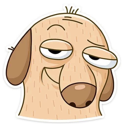 😏 Стикер «Дигги и Зак» для Telegram