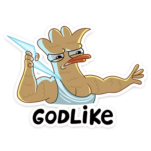 ⚡ Стикер «Дигги и Зак» для Telegram