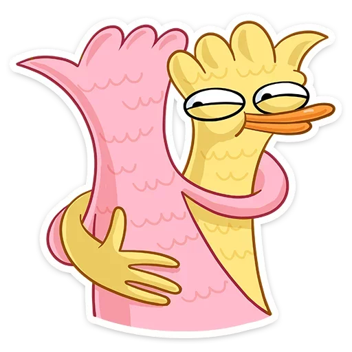 👫 Стикер «Дигги и Зак» для Telegram
