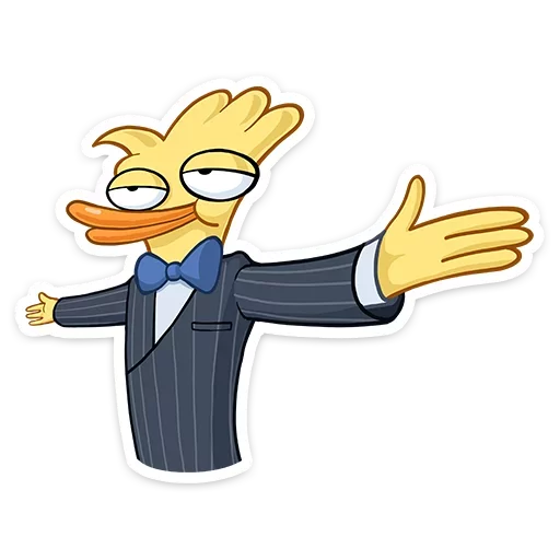 👐 Стикер «Дигги и Зак» для Telegram