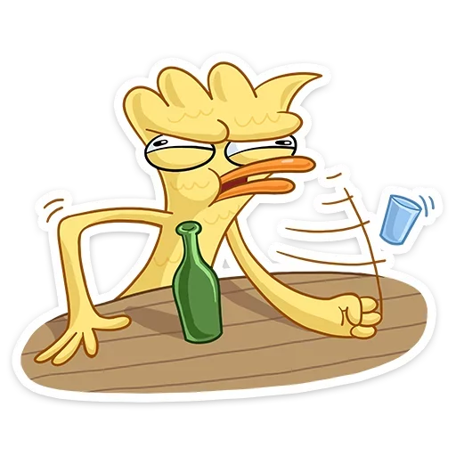 🧐 Стикер «Дигги и Зак» для Telegram