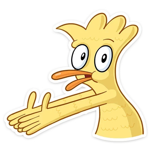 👉 Стикер «Дигги и Зак» для Telegram