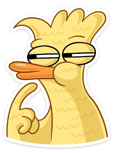 🤔 Стикер «Дигги и Зак» для Telegram