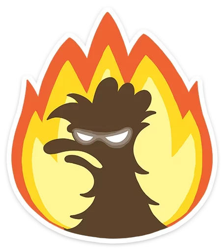 🔥 Стикер «Дигги и Зак» для Telegram