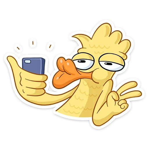 📱 Стикер «Дигги и Зак» для Telegram