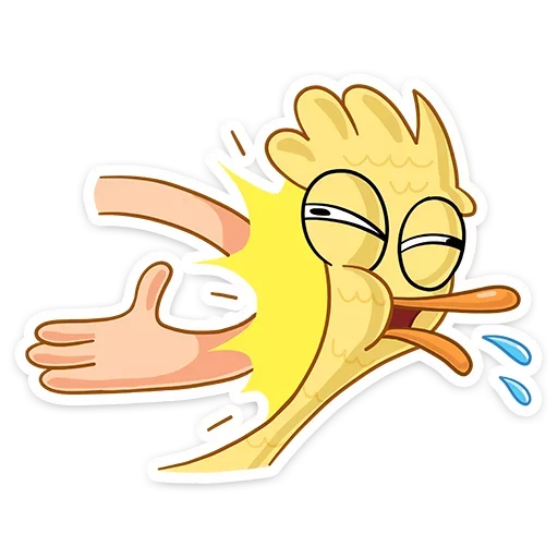 👊 Стикер «Дигги и Зак» для Telegram