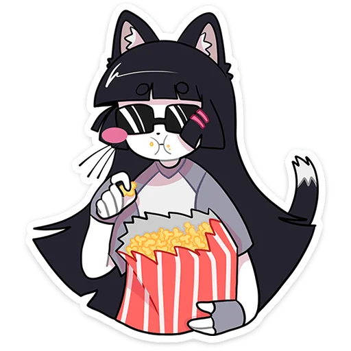 🍿 Стикер «Зизи» для Telegram