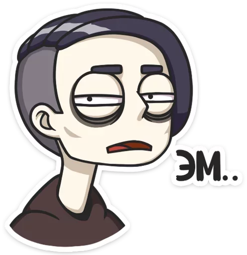 🤔 Стикер «Влад» для Telegram