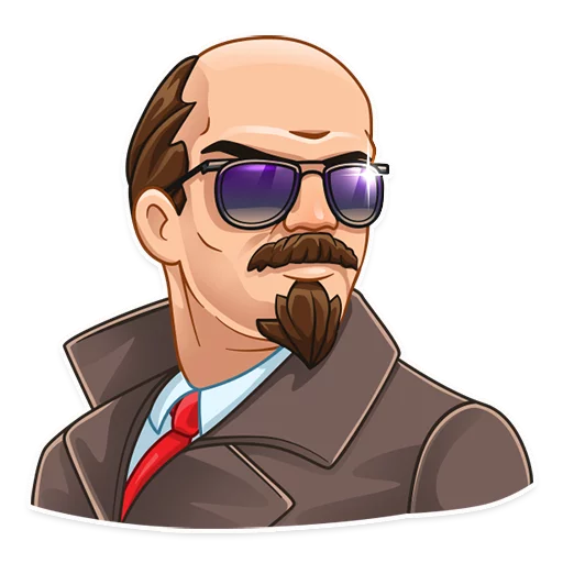 😎 Стикер «Lenin» для Telegram