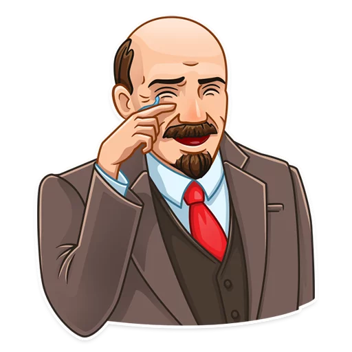 Стикерпак Lenin для Telegram — скачать