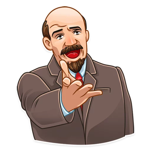 😧 Стикер «Lenin» для Telegram