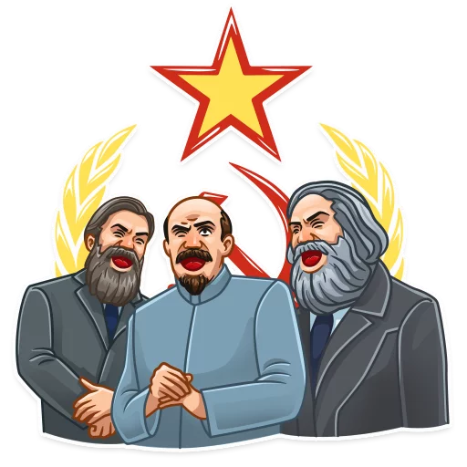😈 Стикер «Lenin» для Telegram