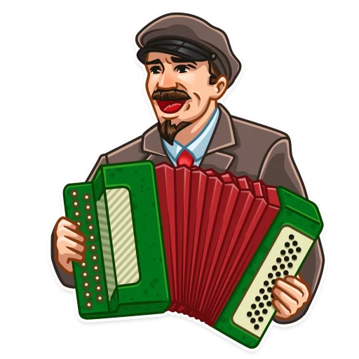 🎼 Стикер «Lenin» для Telegram