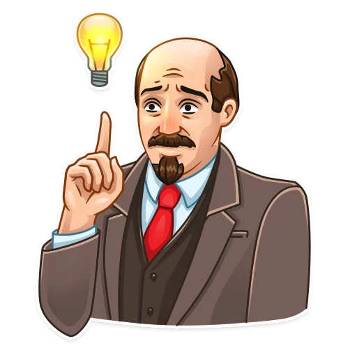 💡 Стикер «Lenin» для Telegram