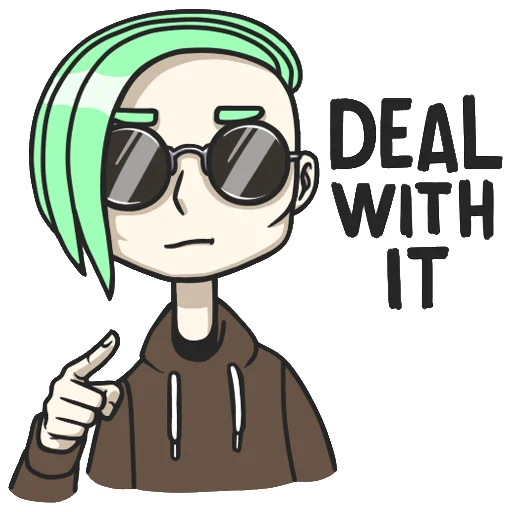 😎 Стикер «Влад v2.0» для Telegram