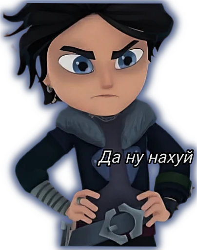 😐 Стикер «Владаря» для Telegram