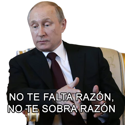 😶 Стикер «Vladimir Putin» для Telegram