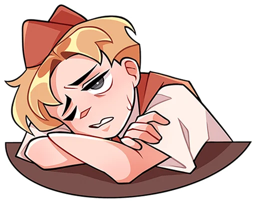 ☹ Стикер «Пионер Владик без надписей» для Telegram