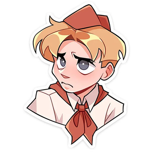 🤨 Стикер «Пионер Владик» для Telegram