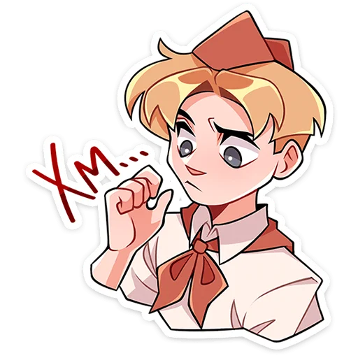 🤔 Стикер «Пионер Владик» для Telegram